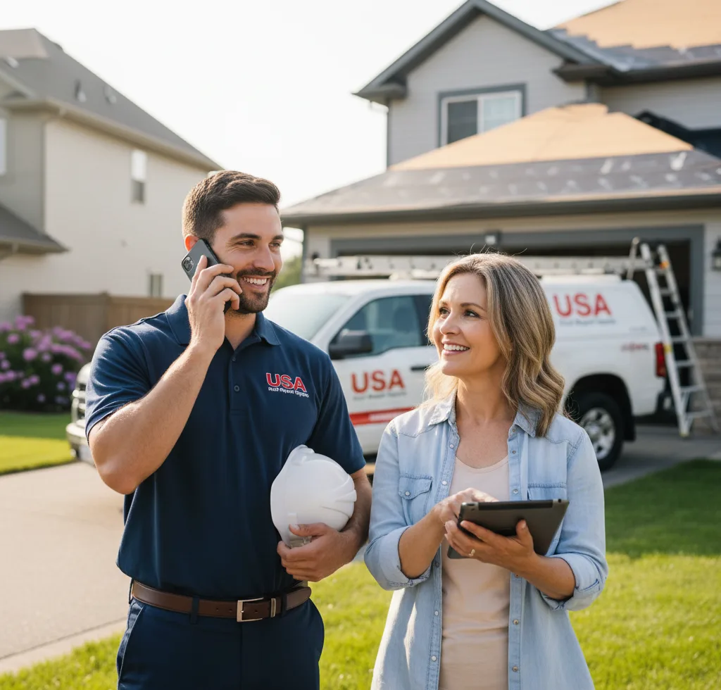 USA Roof Repair Experts customer support in Hillsboro